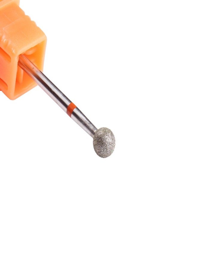 MZCMSL 3pcs 5mm Ball Head Cuticle Clean Drill Bits, Diamond Burrs Nail Bits for Manicure and Pedicure - Image 5
